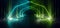 Smoke Neon Led Sci Fi Futuristic Classic Pantone Blue Green Fluorescent Glowing Arc Concrete Metal Alien Spaceship Showroom