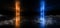 Smoke Neon Lights Virtual Sci Fi Futuristic Vibrant Orange Blue Glowing Laser Beam Shapes Dark Grunge Concrete Tunnel Underground
