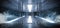 Smoke Sci Fi Futuristic Concrete Grunge Reflective Spaceship Led Laser Panel Stage Metal Structure Lights Long Hall Room Corridor