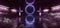 Smoke Sci Fi Modern Futuristic Neon Lights Purple Blue Glow Concrete Columns Circle Shape Technology Schematic Chip Texture