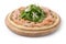 Smoked Salmon Pizza Topped with Rocolla & parmesan