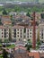 Smokestack and country homes