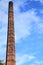 Smokestack of an old abandoned industrial