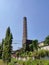 smokestack old waste air sugar industry factory chimney pollution