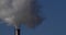 Smokestack of Sugar  Refinery with Water Vapour, Near Caen in Normandy, Real Time 4K