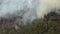 Smokey Australian bushfire