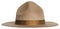 Smokey the Bear or Forest Ranger hat isolated