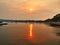 Smokey Sunrise Over Rose bay, Sydney, Australia