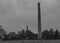 Smoking chimneys in black and white photography