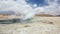 Smoking geyser in Bolivia