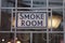 Smoking Room Sign