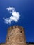 Smoking tower in Mondello