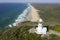 Smoky cape lighthouse at  south west rocks