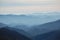 Smoky Mountain Winter Sunset
