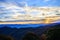 Smoky mountains from Blue Ridge Parkway