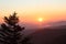Smoky Mountains sunset capture