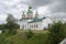 Smolensky Cathedral of Olonets located on a small island Mariam, lying below the confluence of the rivers Olonka and Megregi in Ka