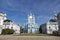 Smolny Resurrection of Christ Cathedral in St. Petersburg.