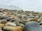 Smooth Beach Pebbles Cover Oregon Beach