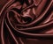 Smooth elegant dark brown chocolate silk as background