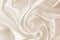 Smooth elegant golden silk or satin as wedding background. In Se