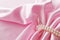 Smooth elegant rose silk background with pearl, Beautiful silk drapes