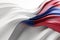 Smooth and Modern Malaysian Flag Waves in 3D Render