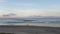 Smooth panning of new zealand beach at Tauranga