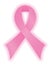 Smooth Pink Awareness Ribbon