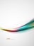 Smooth raibow color gradients in business wave template