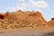 Smooth Rock Outcropping In Southwest High Desert