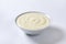 Smooth semolina porridge