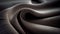 Smooth silk flows in striped wave pattern generated by AI