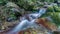 Smooth Water stream or waterfall time lapse