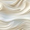 Smooth wavy abstract background with soft waves in beige (tiled)