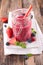 Smoothie, berry fruit juice