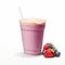 Smoothie Cup Mock Up: Light Purple And Red Frocct Sook Smoothie