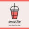 Smoothie logotype template