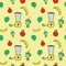 Smoothie seamless background