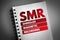 SMR - Shingled Magnetic Recording acronym