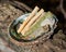 Smudge kit - Palo Santo sticks, Wildcrafted dried white sage Salvia apiana, Mugwort Artemisia vulgaris, and Siskiyou Cedar