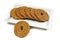 Snack Chakli, a spiral shaped crisp deep fried snack, It is known as Chakali, Murukku,