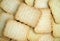 Snack cookies background texture