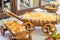 Snack in decorative cart