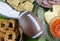 Snacks for watching a football game. Great for Super Bowl or Playoff themed projects.