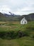 Snaefellsjokull and the white house