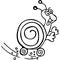 Snail kids coloring pages