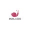 Snail logo creative template vector icon illustration design.