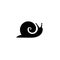 Snail logo icon designs vector illustration with mono isolated shilouette white background color with flat simple modern