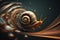 Snail running at lightspeed. Generative AI